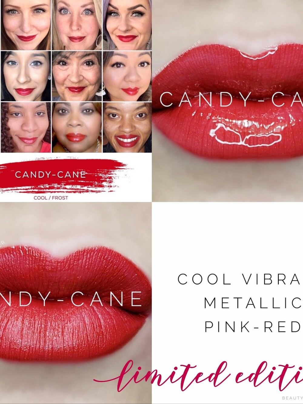 Candy Cane LipSense Lip Colour by SeneGence